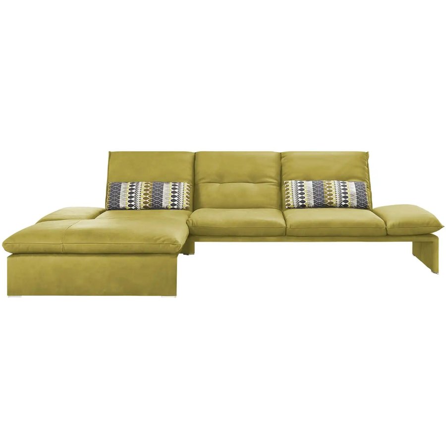 KOINOR Leder-Ecksofa Humfrey, grün