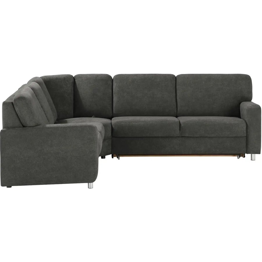 Ecksofa Valencia, schwarz