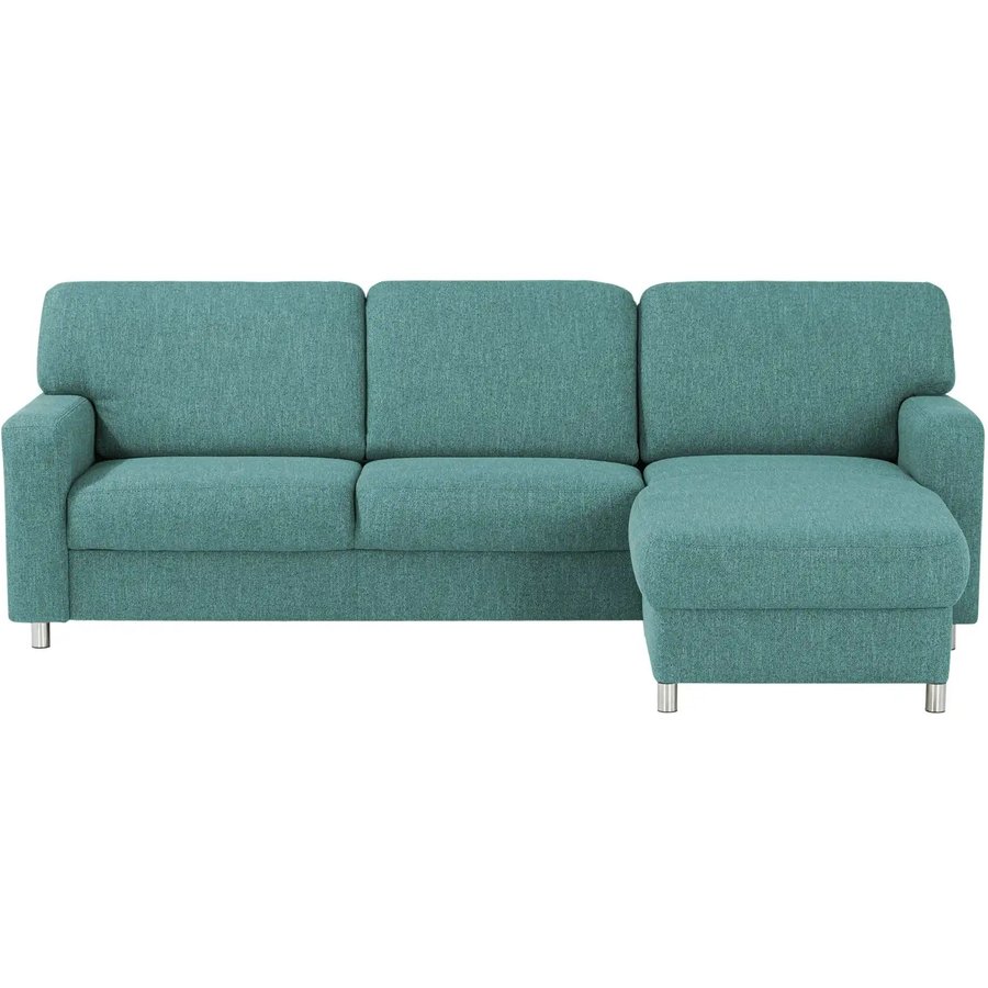 smart Ecksofa Valencia, türkis/petrol