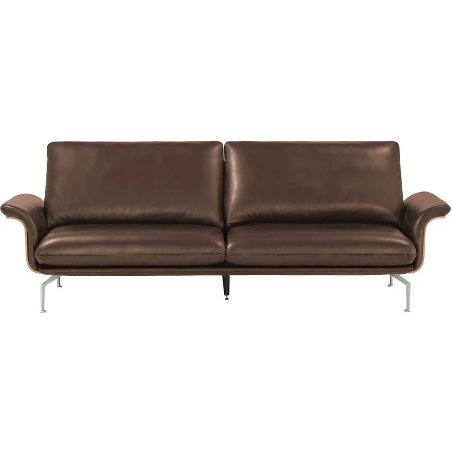 Nils Olsen Ledersofa aus Echtleder Alva, braun