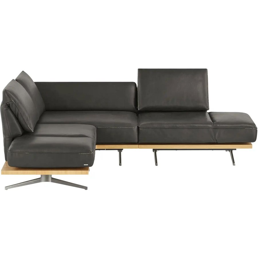 KOINOR Ecksofa Phoenix, schwarz