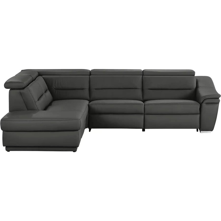 meinSofa Ecksofa Ivonne, schwarz