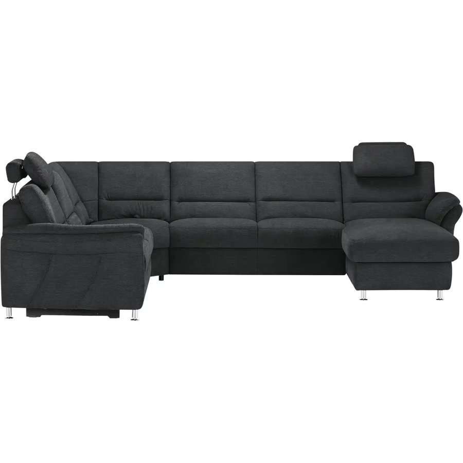 meinSofa Wohnlandschaft Donald, schwarz