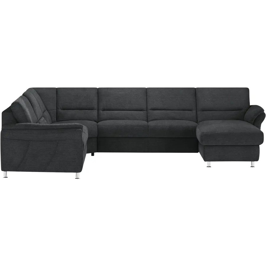 meinSofa Wohnlandschaft Donald, schwarz