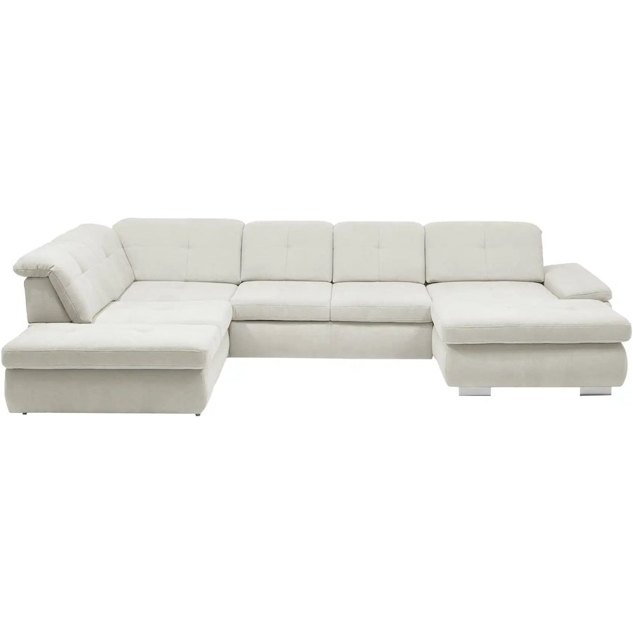 Lounge Collection Wohnlandschaft Flachgewebe Affair, creme