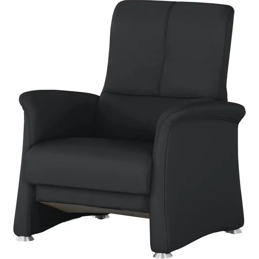 himolla Ledersessel 6001, schwarz