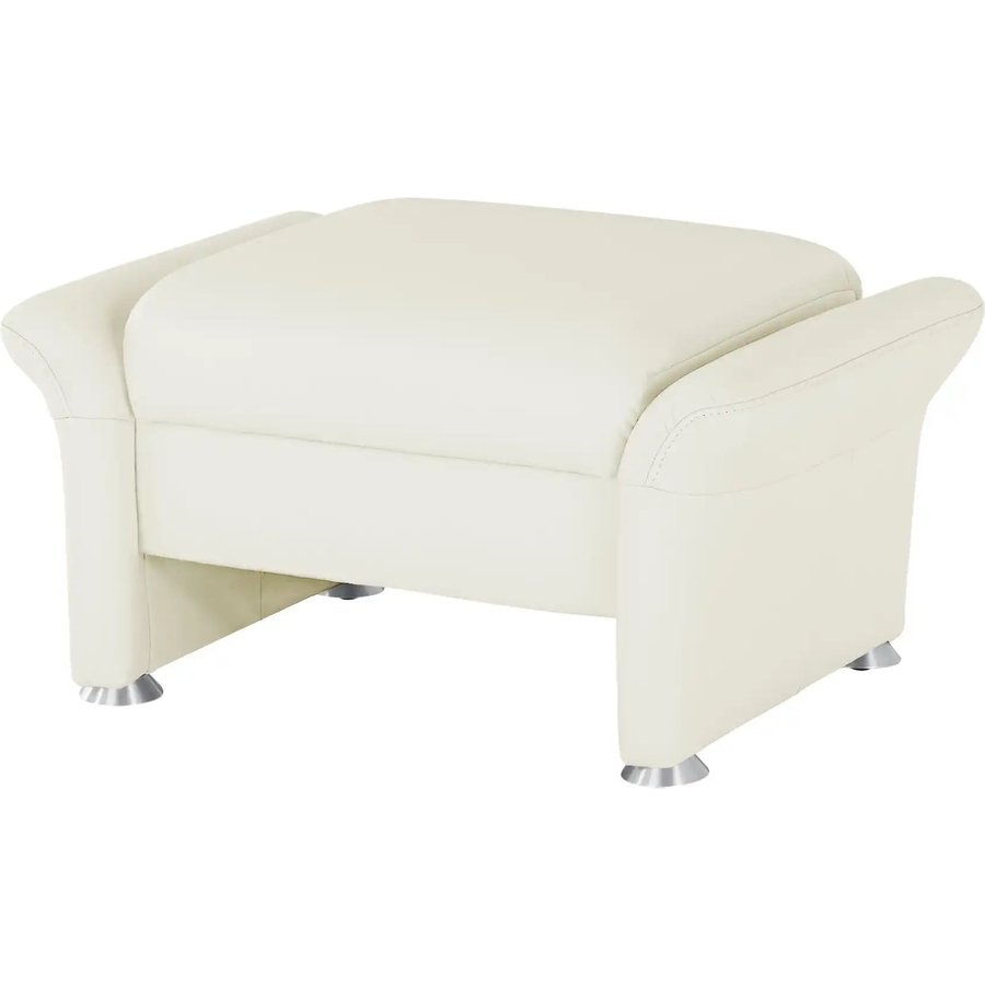 himolla Lederhocker 6001, creme