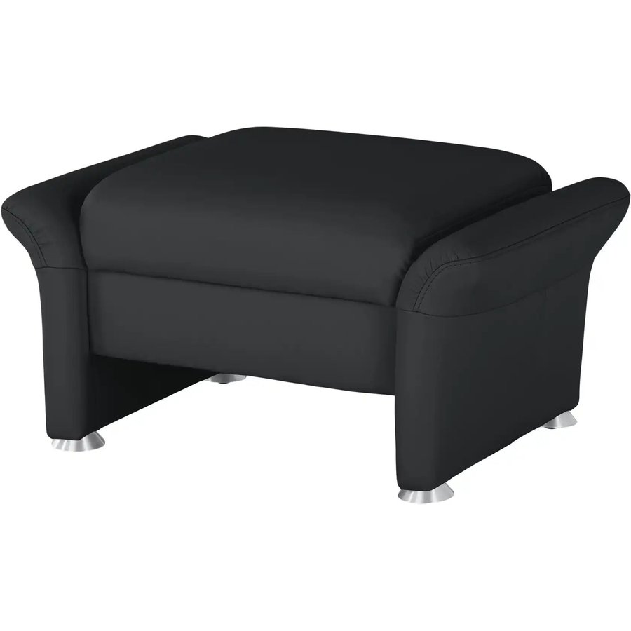himolla Lederhocker 6001, schwarz