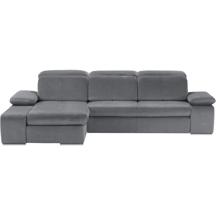 switch Ecksofa aus Mikrofaser Avilla, grau