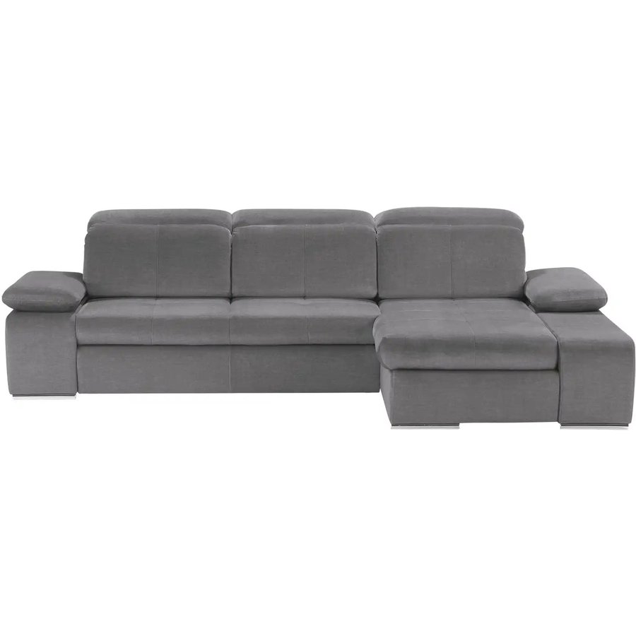 switch Ecksofa aus Mikrofaser Avilla, schwarz