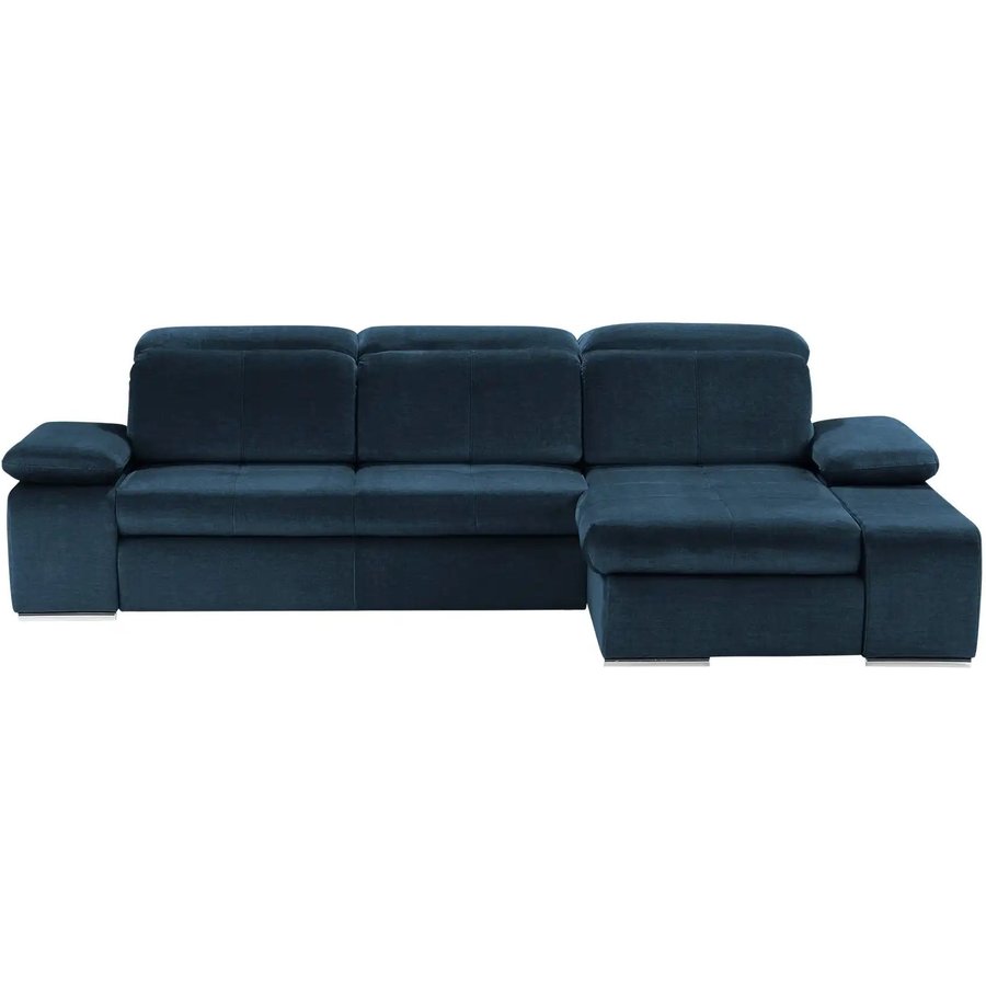 switch Ecksofa aus Mikrofaser Avilla, blau