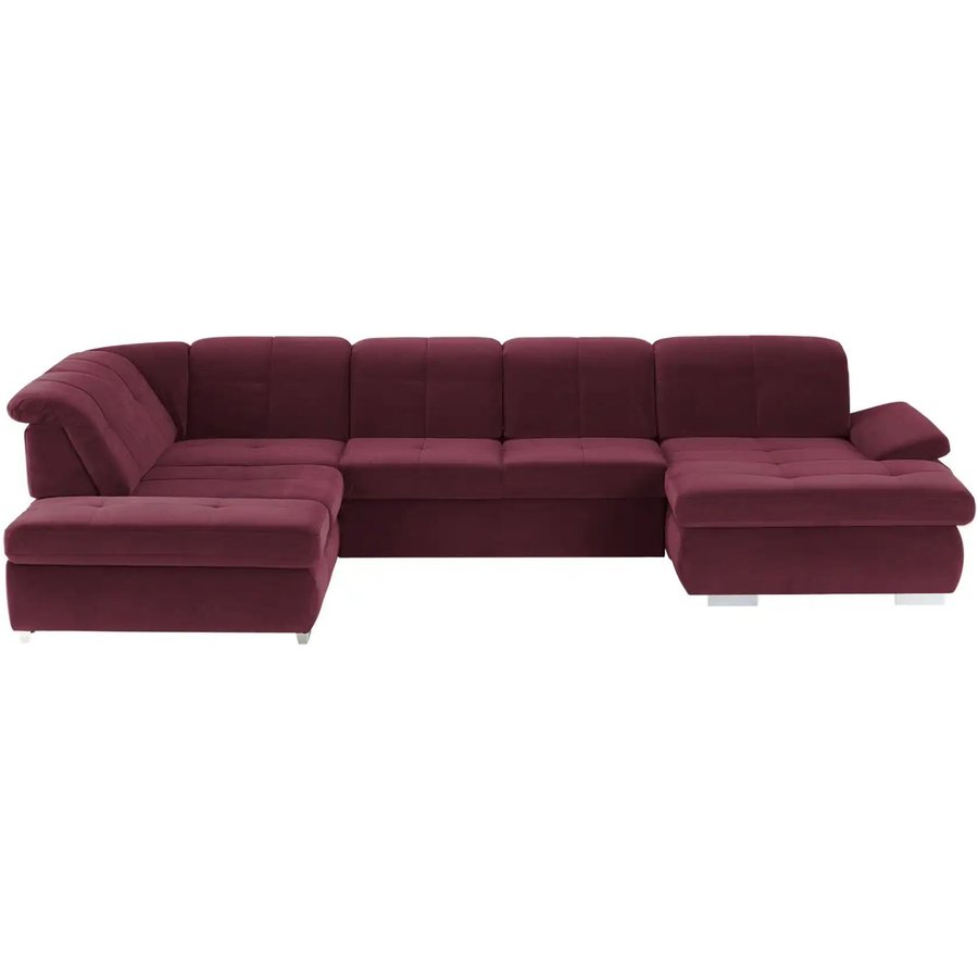 Lounge Collection Wohnlandschaft Mikrofaser Affair, rot
