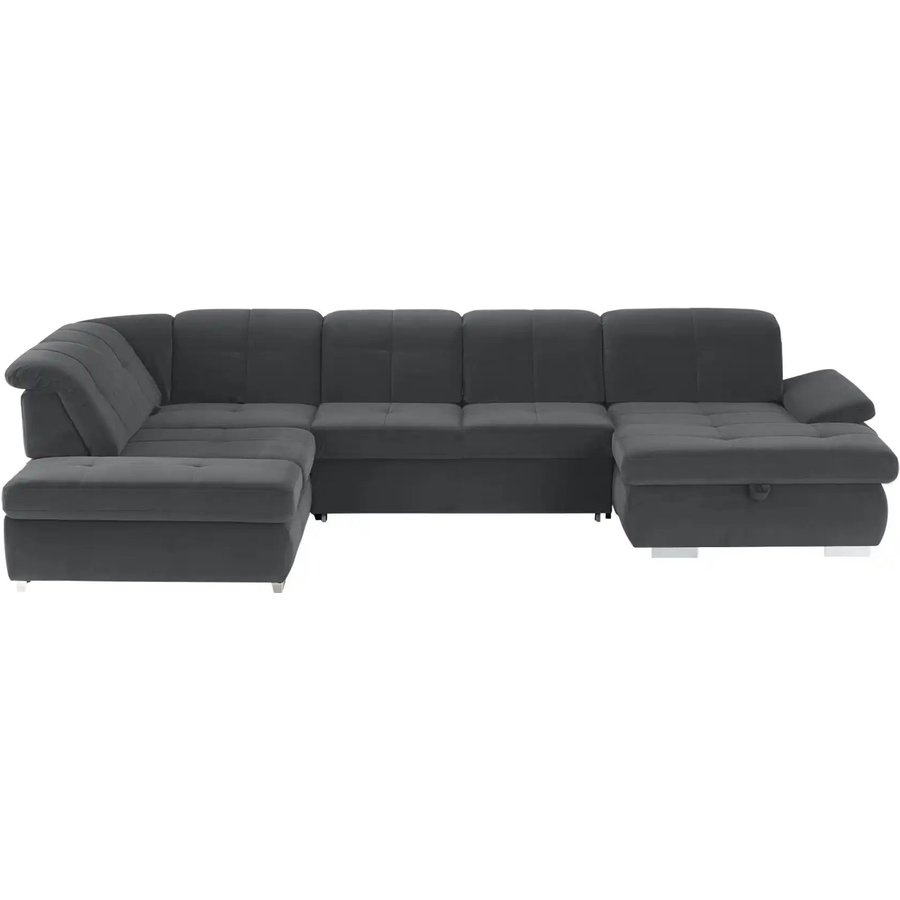 Lounge Collection Wohnlandschaft Mikrofaser Affair, grau