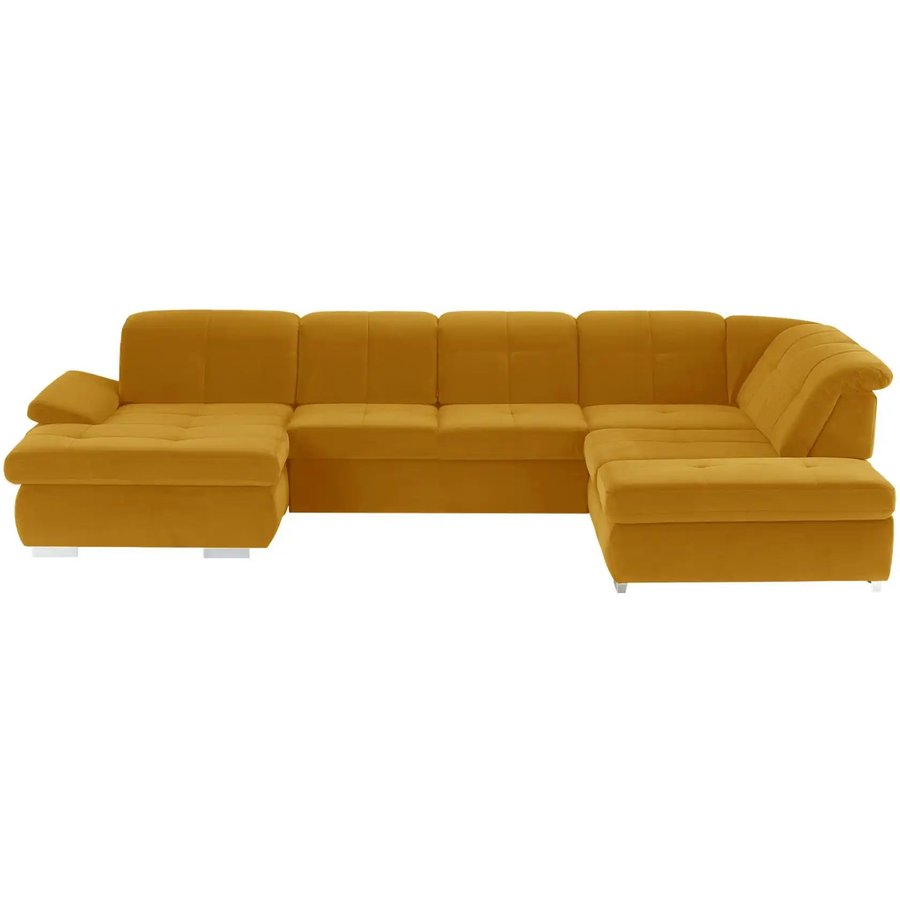 Lounge Collection Wohnlandschaft Mikrofaser Affair, gelb