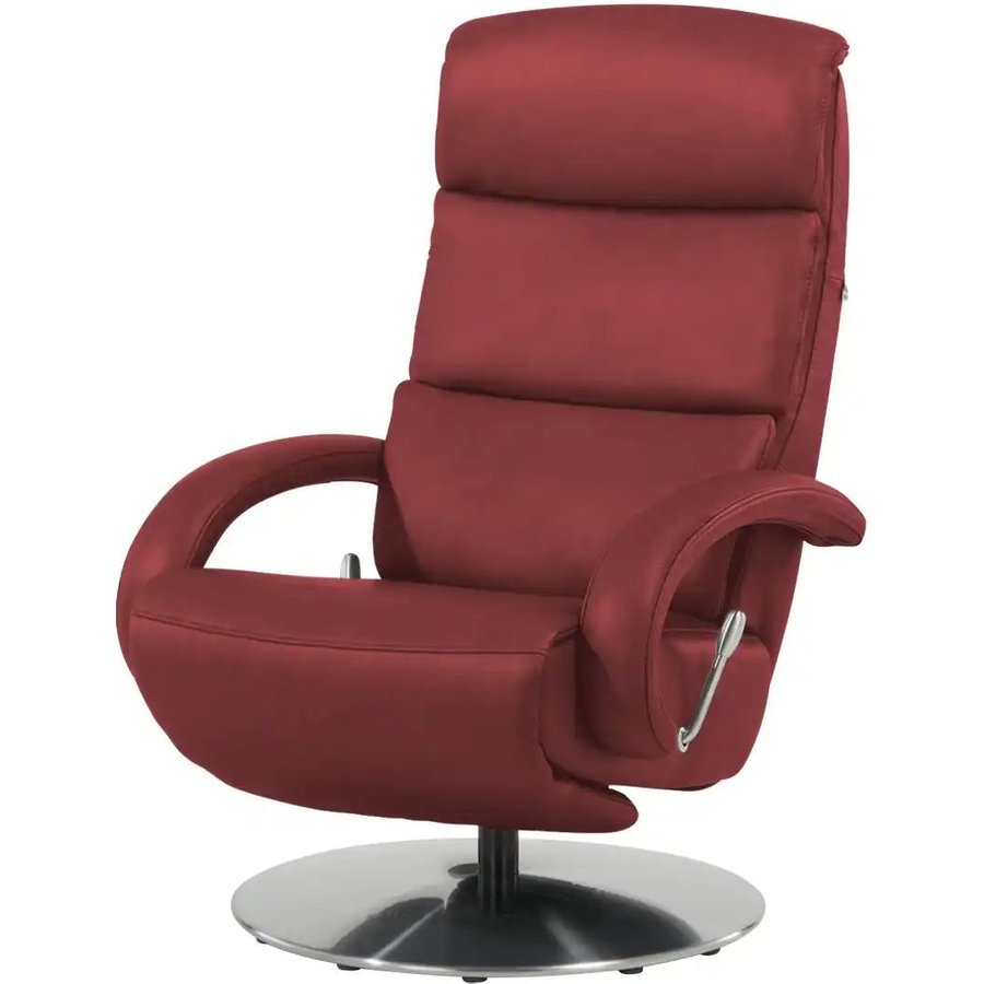 Hukla Ledersessel Florian, rot