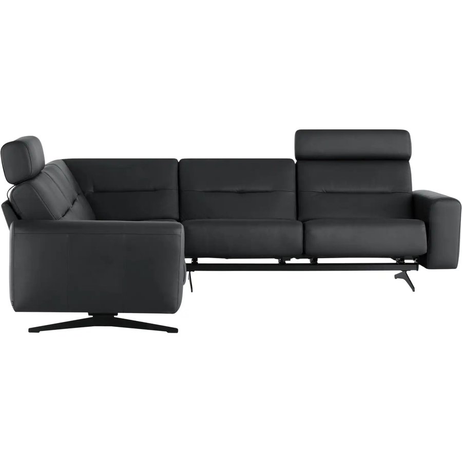 Stressless Ecksofa Stella, schwarz