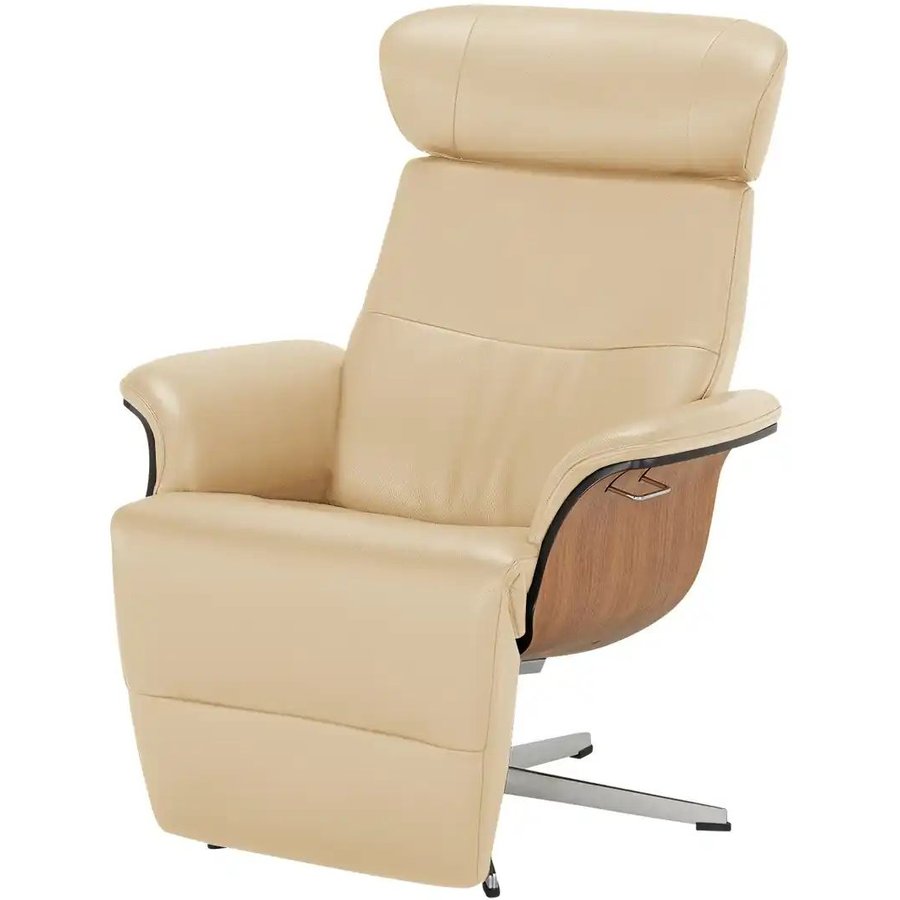 Relaxsessel aus Leder Timeout, beige