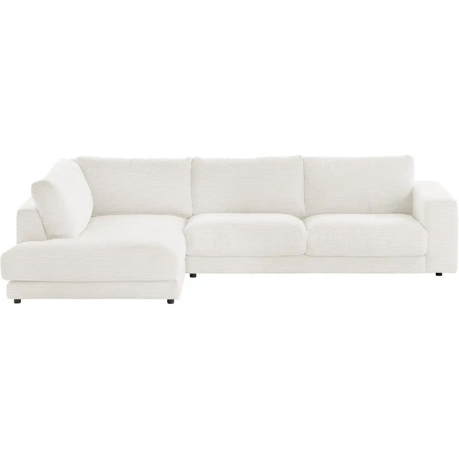 Jette Home Ecksofa Cord Sila, weiß