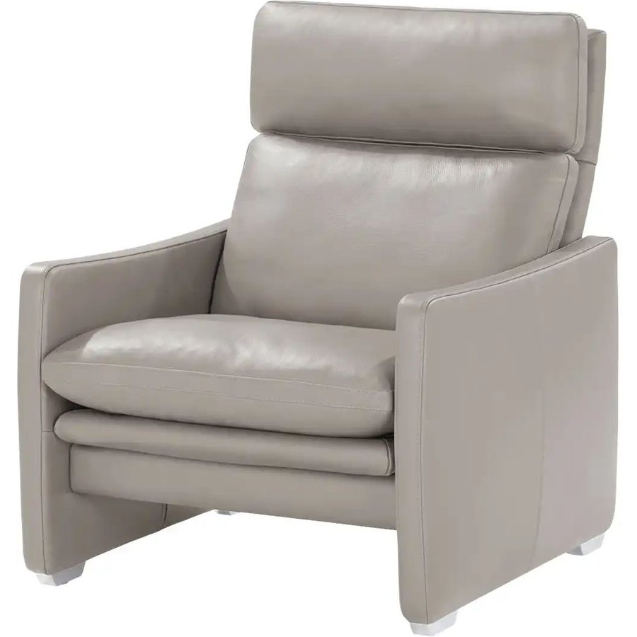 erpo just relax Ledersessel JR 290 Trento, grau