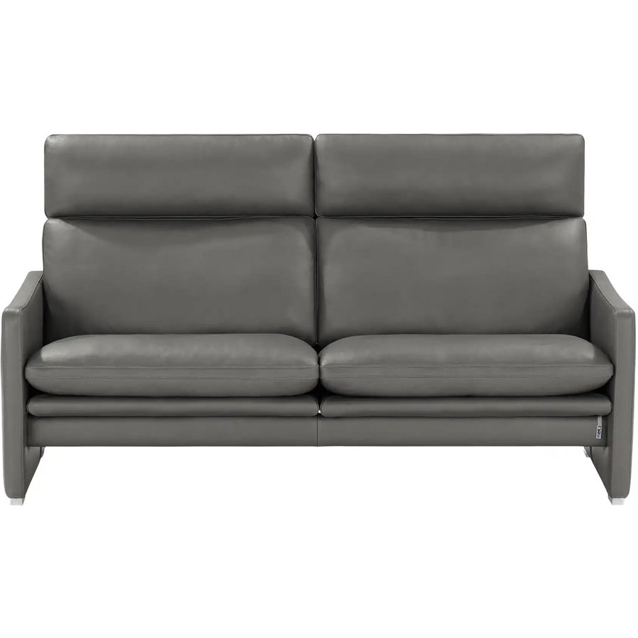 erpo just relax Ledersofa JR 290 Trento, grau