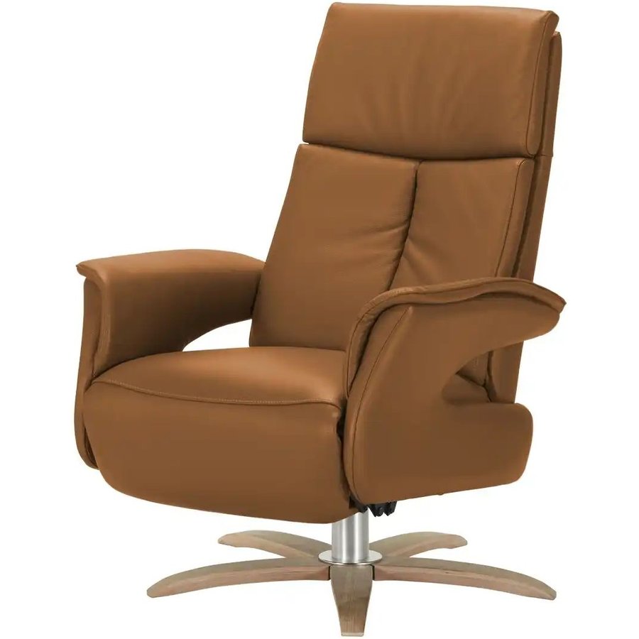 Nils Olsen Relaxsessel aus Leder Lia, braun