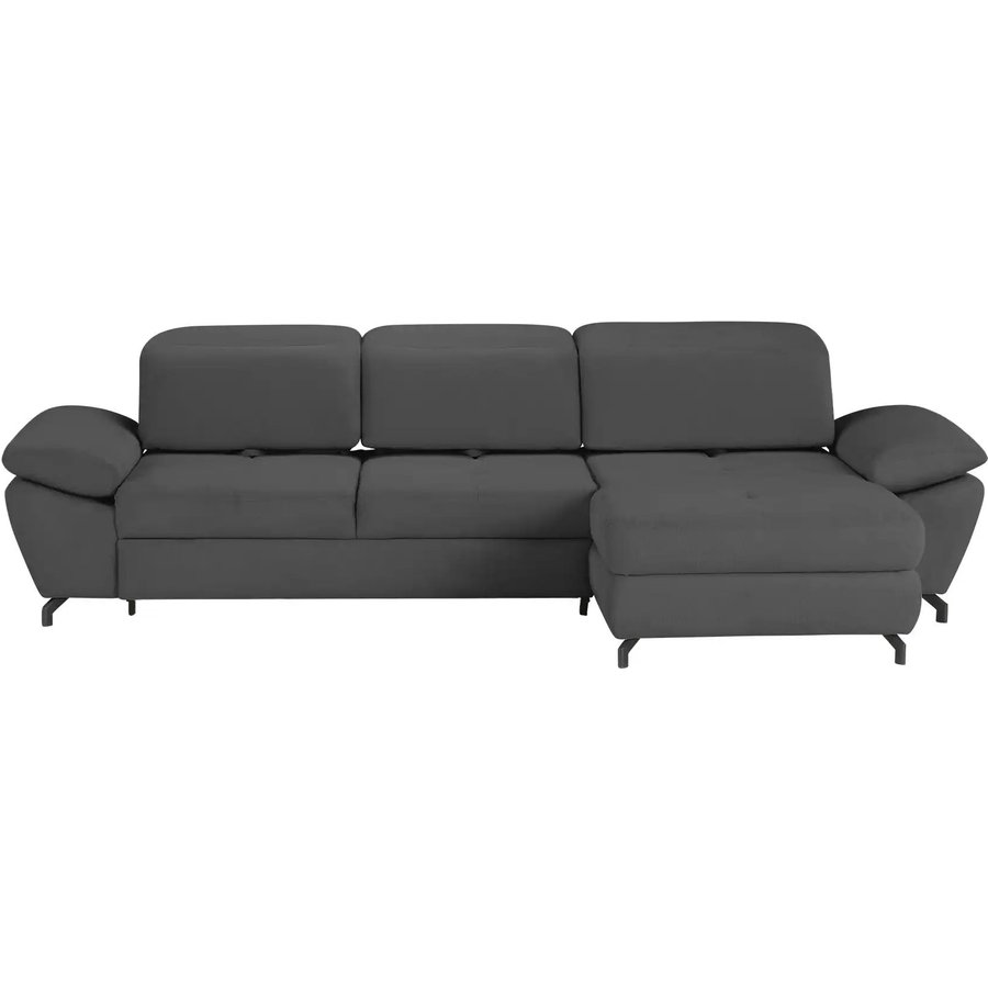 switch Ecksofa Paolo, grau