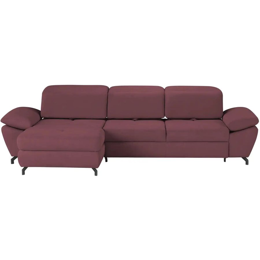 switch Ecksofa Paolo, rot