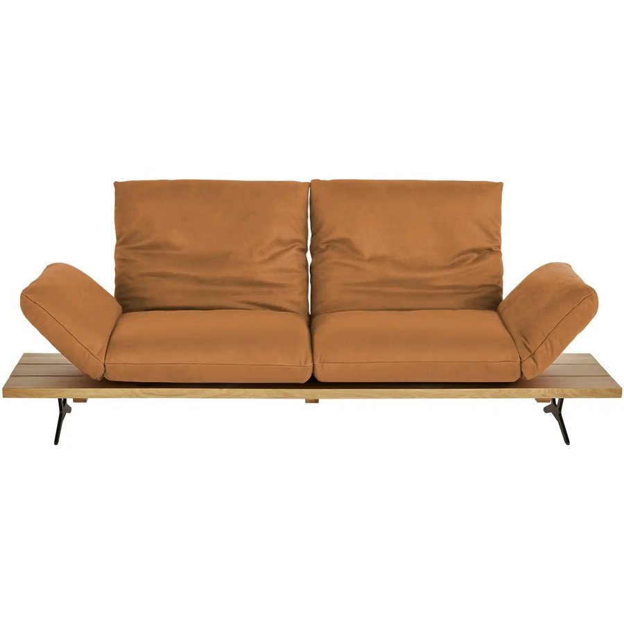 KOINOR Ledersofa Marilyn, gelb