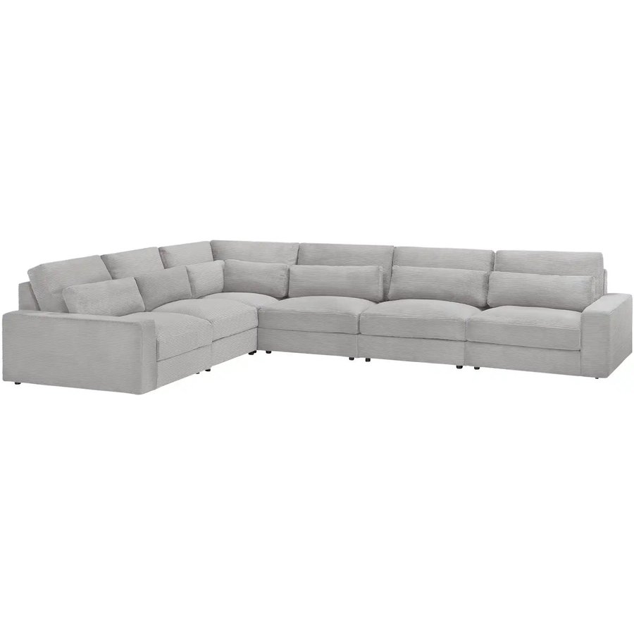 Ecksofa Branna, grau