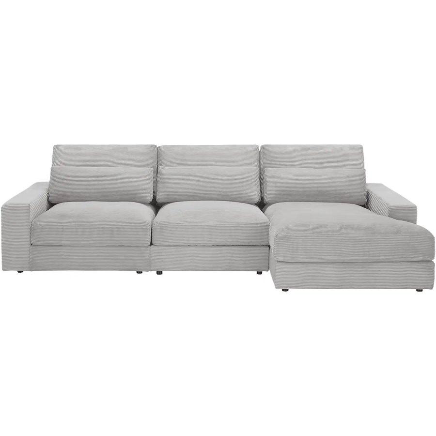 Ecksofa Branna, grau