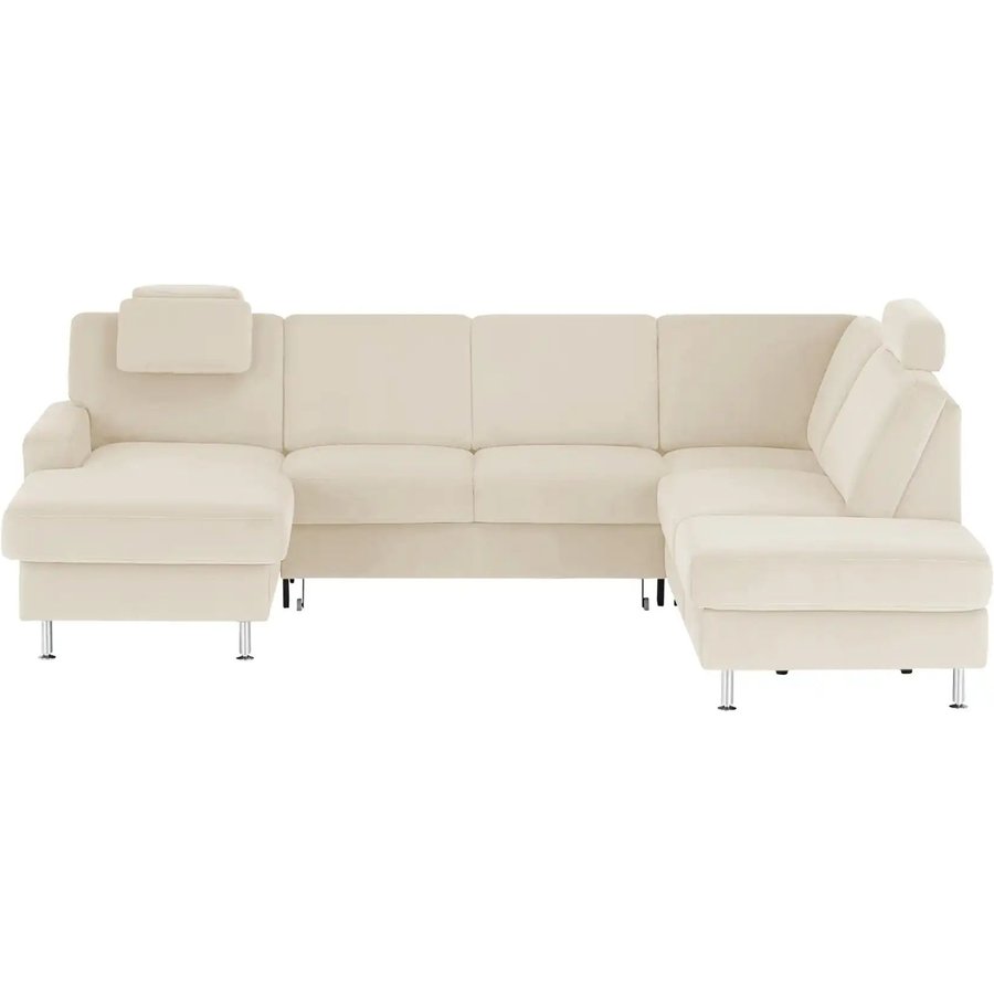 meinSofa Wohnlandschaft Mit verschiedenen Funktionen verfügbar Jana, creme