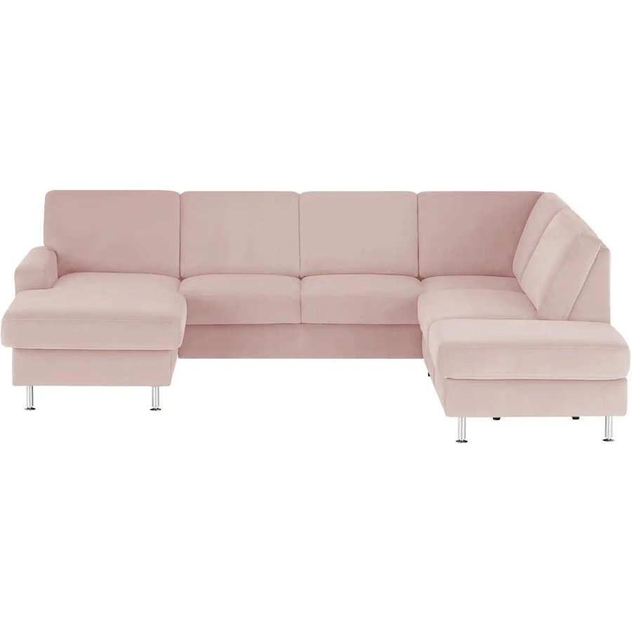 meinSofa Wohnlandschaft Mit verschiedenen Funktionen verfügbar Jana, rosa/pink