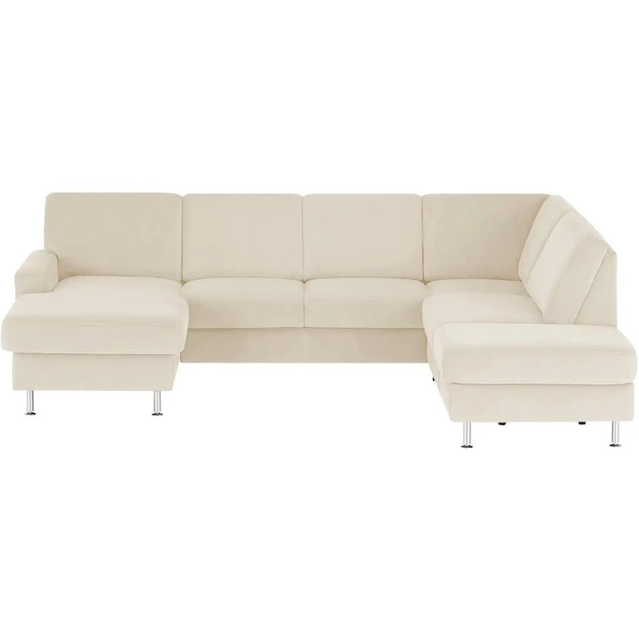 meinSofa Wohnlandschaft Mit verschiedenen Funktionen verfügbar Jana, creme