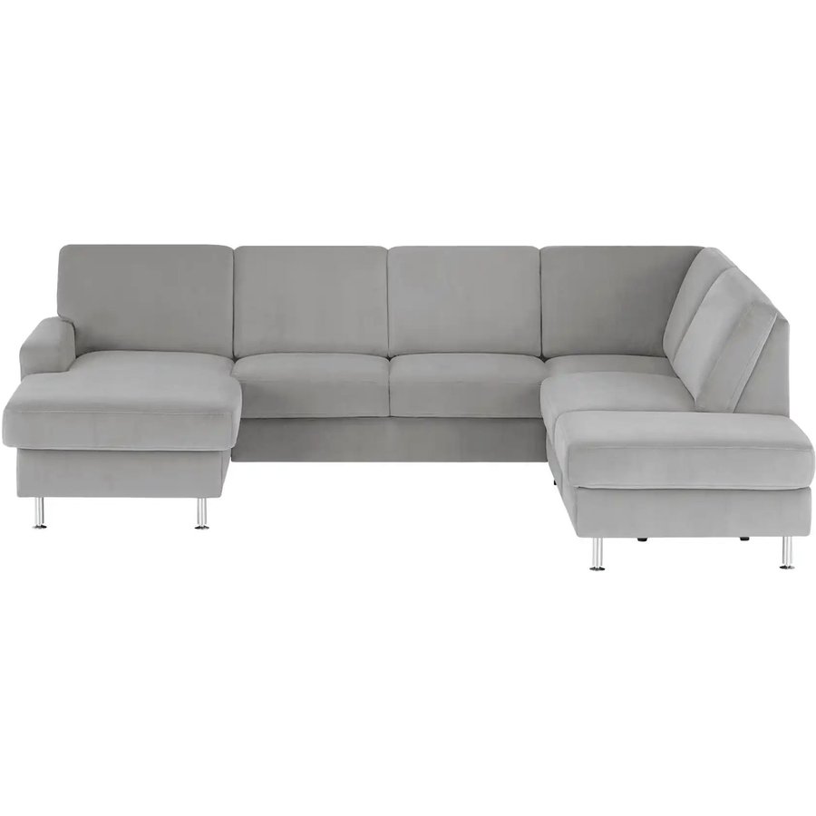 meinSofa Wohnlandschaft Mit verschiedenen Funktionen verfügbar Jana, grau