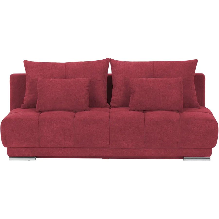 bobb Einzelsofa mit Schlaffunktion Isalie de Luxe, rot