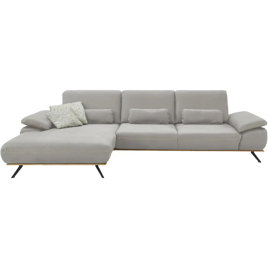 meinSofa Ecksofa Fiona, grau