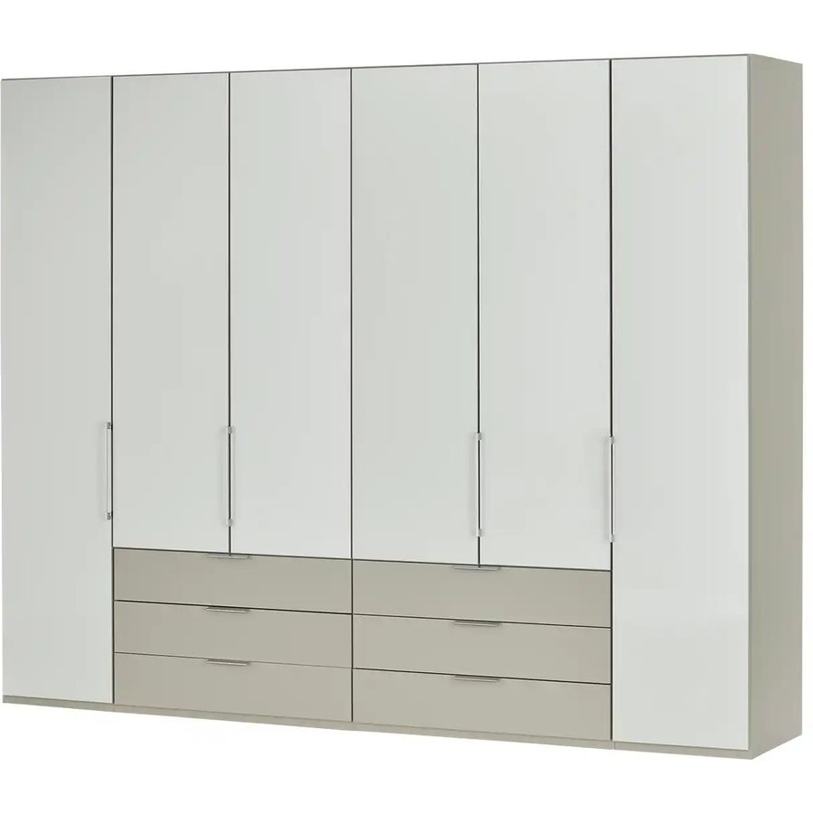 Drehtürenschrank Taro 1000, grau