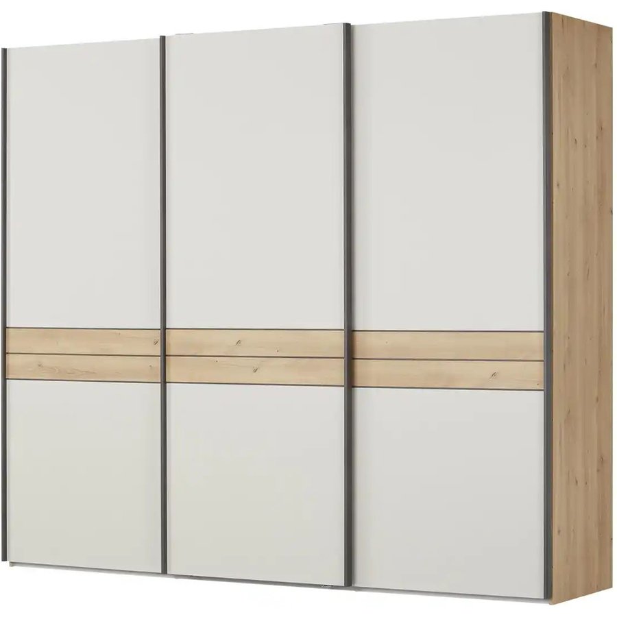 uno Schwebetürenschrank Suna, beige