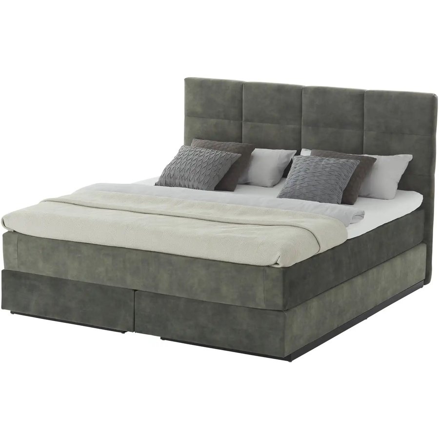 Wohnwert Boxspringbett Rist, grün
