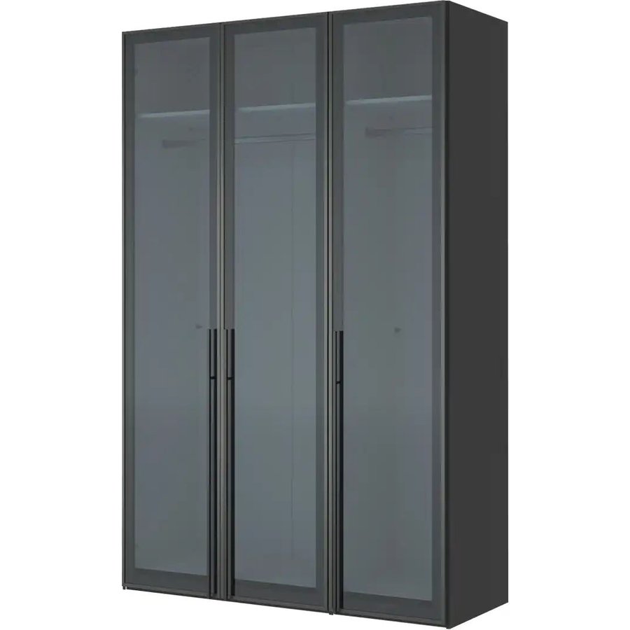 Drehtürenschrank Dreamer, schwarz