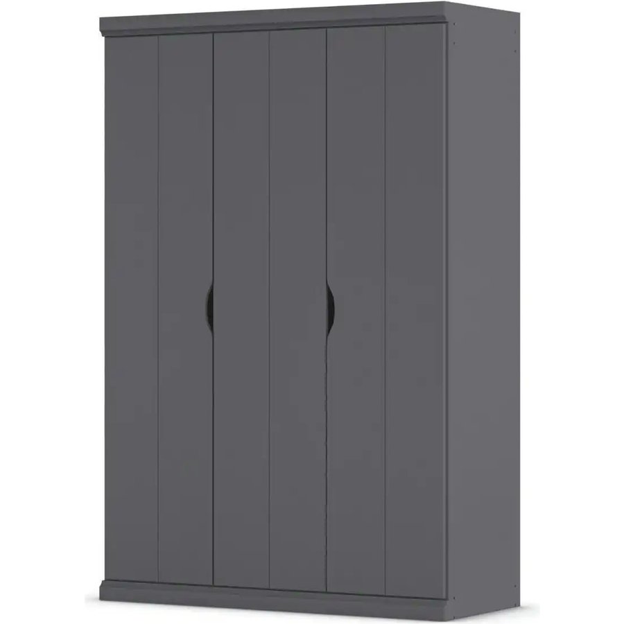 Kleiderschrank Frieda, grau