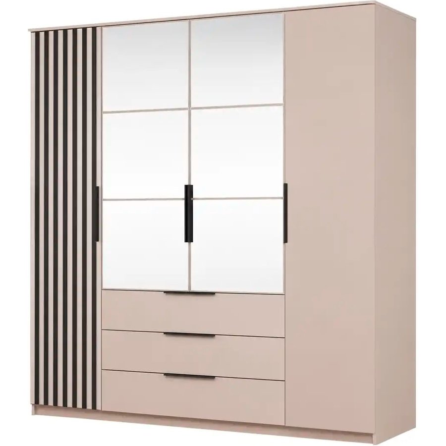Drehtürenschrank Torino, beige