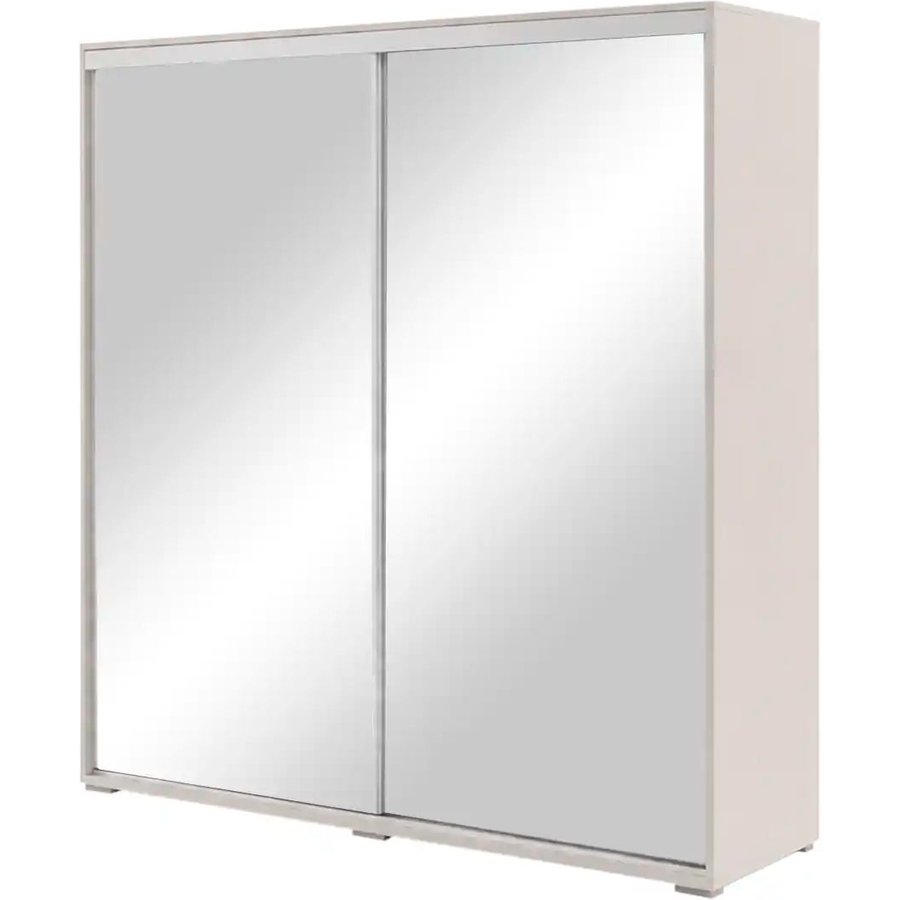 Schwebetürenschrank, beige