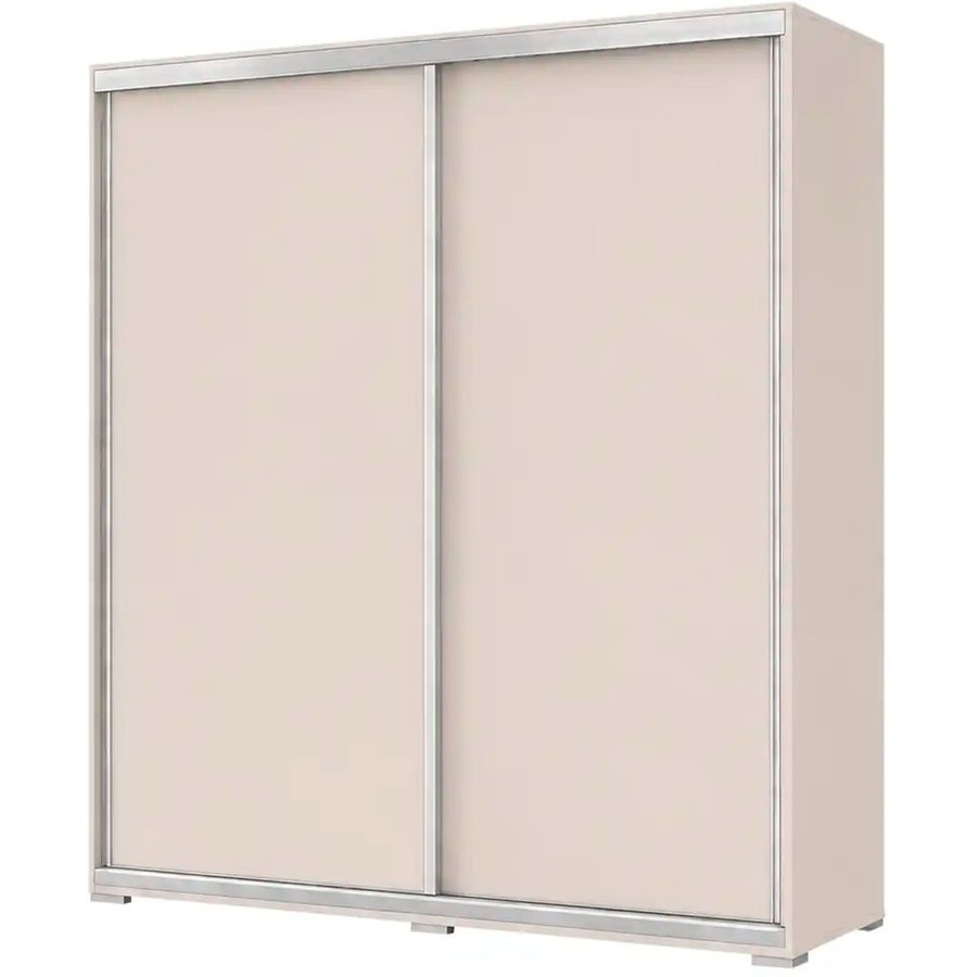 Schwebetürenschrank Abberton, beige