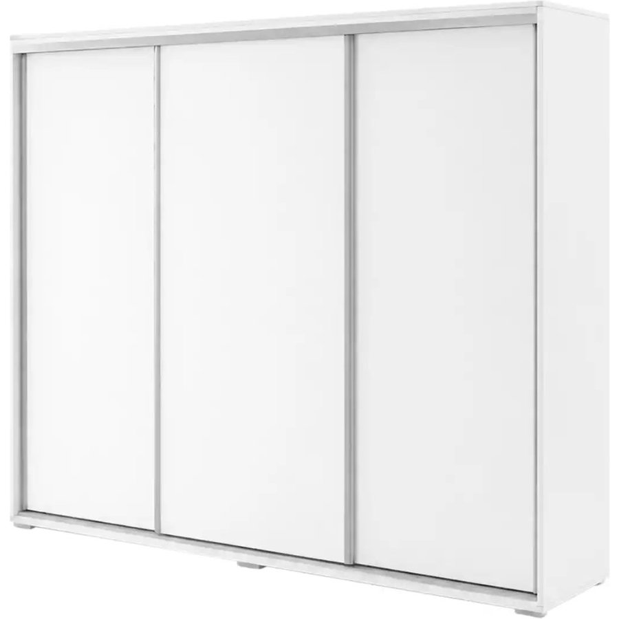 Schwebetürenschrank Abberton, weiß