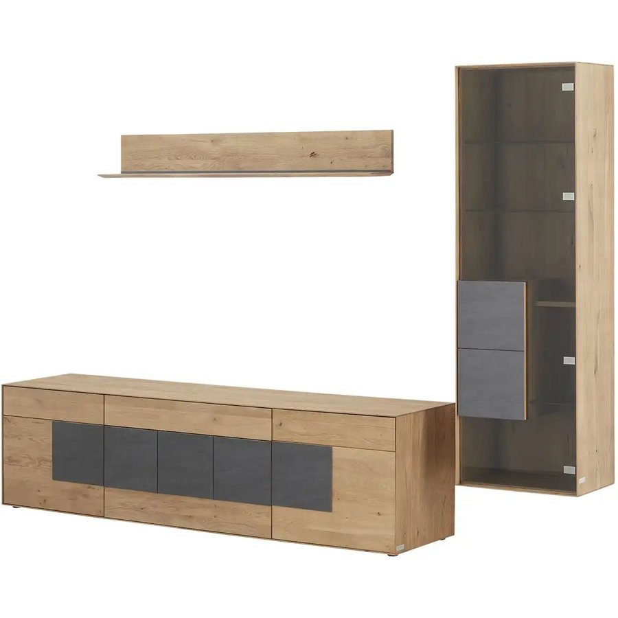Wohnwert Wohnwand Ardesia, holzfarben