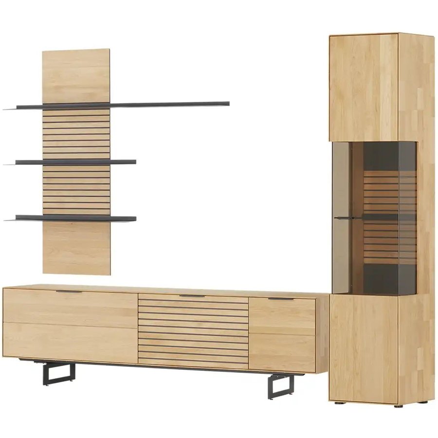 WÖSTMANN Wohnwand WM 2320, holzfarben