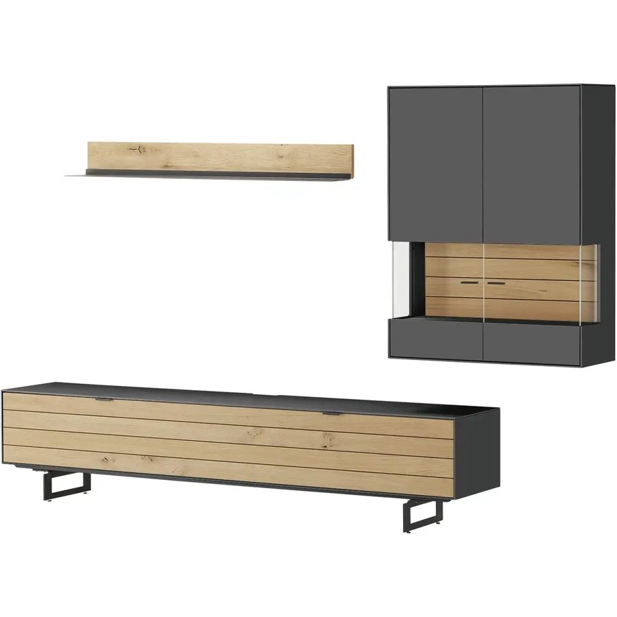 Jette Home Wohnkombination Como, grau