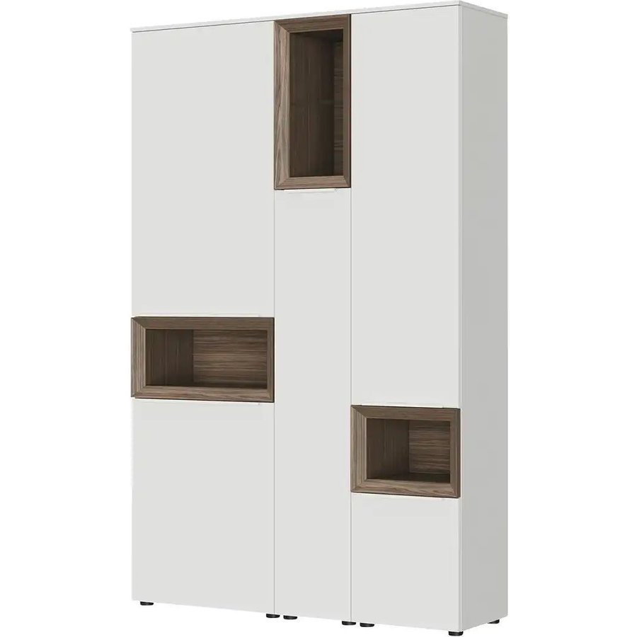 Content Hochschrank Case, weiß