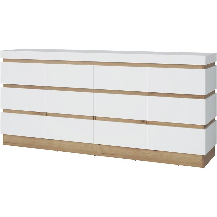 Sideboard Calabria, weiß